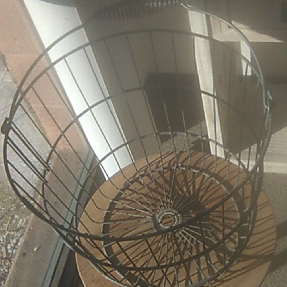 Antique egg basket